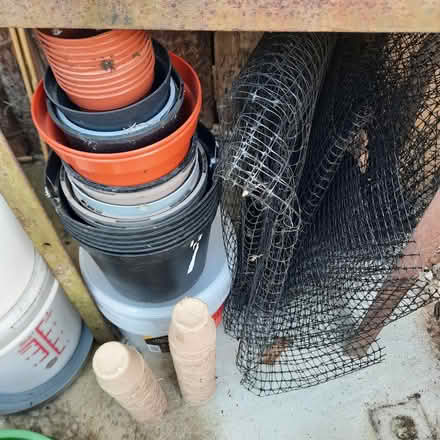 Photo of free Plant pots and netting (Witton le Wear DL15) #1