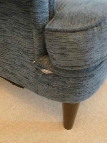 Photo of free M & S upholstered armchair (Hythe CT21) #4