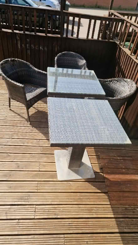 Photo of free Garden tables and chairs (Luton Wigmore) #1