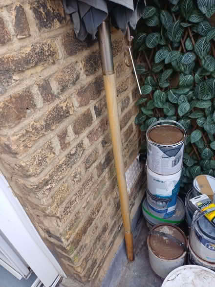 Photo of free Parasol and base (Wood Green N22) #3