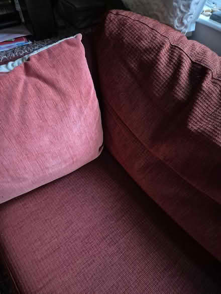 Photo of free red Sofa (Outwell) #2