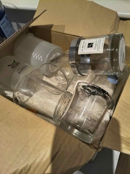 Photo of free Empty candle glass holders (East Hill DA1) #1