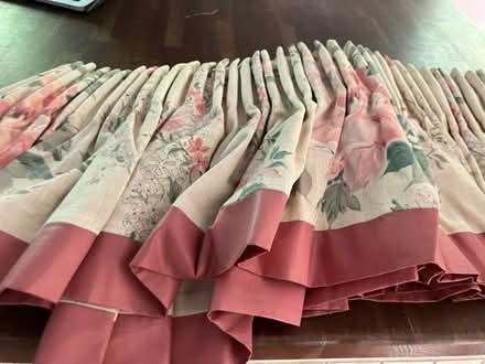 Photo of free one pair vintage full length curtains (Weston Park BA1) #1