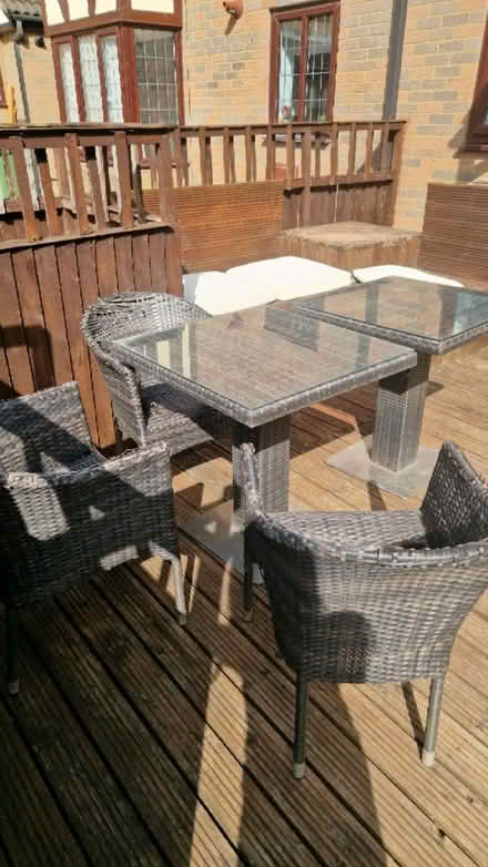 Photo of free Garden tables and chairs (Luton Wigmore) #3