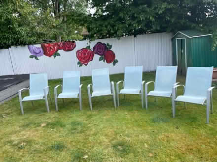 Photo of free Garden chairs 6 (Windlesham Surrey GU20) #1