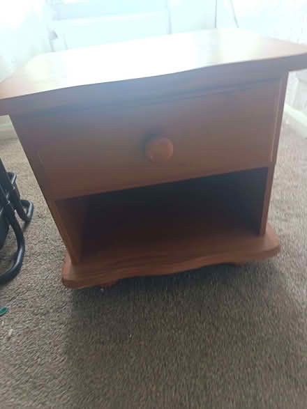 Photo of free Wooden mini side table (Reddish SK4) #1