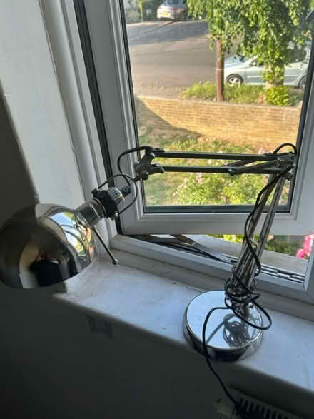 Photo of free Silver table lamp (Thornton Heath CR7) #2