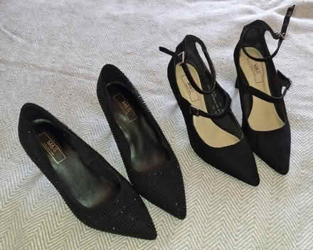Photo of free Ladies Black shoes (Woolston WA1) #1