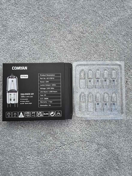 Photo of free Halogen G9 Light bulbs (Clevedon BS21) #1