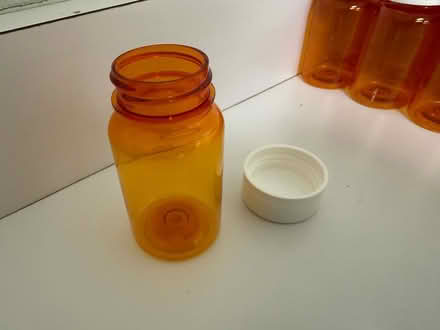 Photo of free 41 plastic prescription bottles (1075 Valencia Avenue) #3