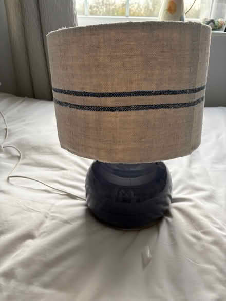 Photo of free Blue ceramic lampshade (Potters Bar EN6) #1