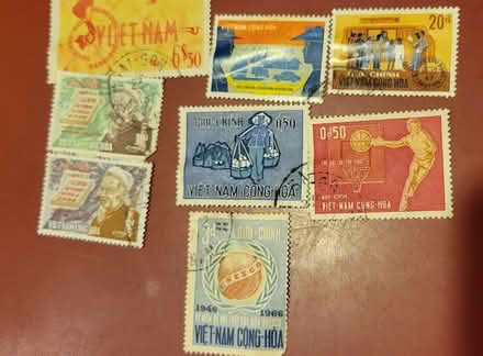 Photo of free Vintage cancelled Vietnam stamps (West Chester) #1