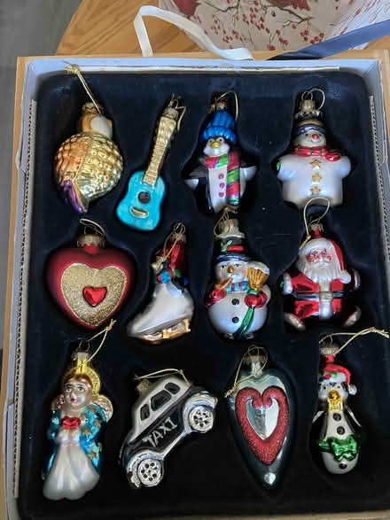 Photo of free Glass Christmas Ornaments (Near Parkville High School) #2