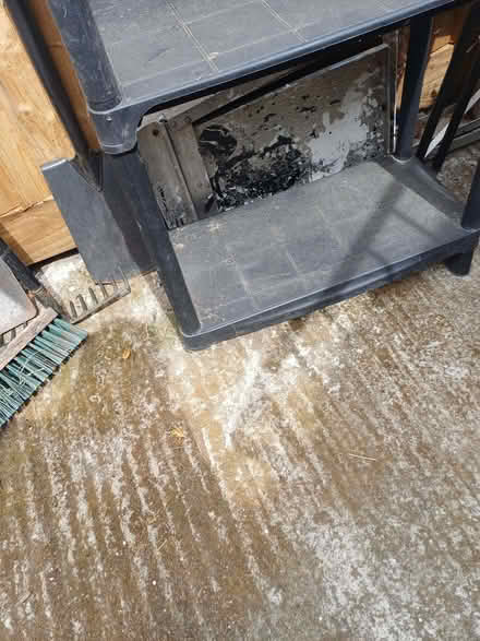 Photo of free Plastic tiered shelving unit (Wood Green N22) #2