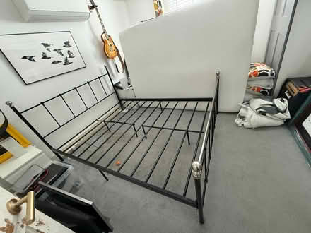 Photo of free Metal King Size Bed Frame (Earlswood, Redhill, RH1) #2