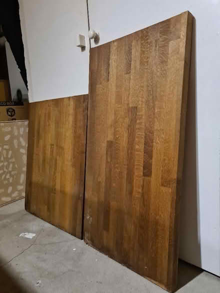Photo of free 2 oak worktops (Chorlton M21) #1