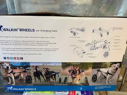 Photo of free wheelchair for dogs (adjustable) (Derwood, MD) #1