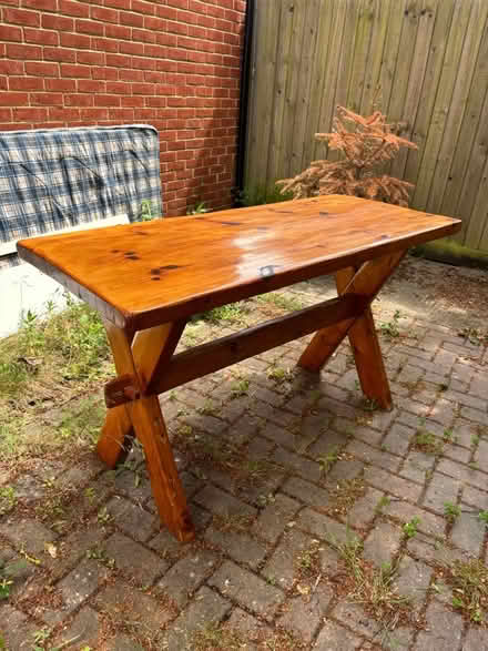 Photo of free Wooden table (Abingdon OX14) #1