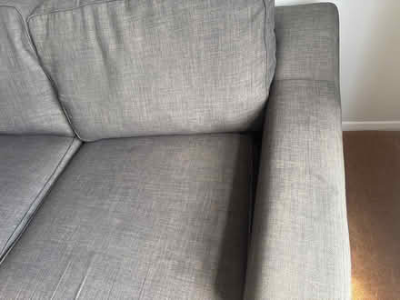 Photo of free Grey 3 seater sofa (Ashby de la Zouch LE65) #2