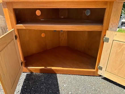 Photo of free Corner cabinet / console (Rising Sun) #3