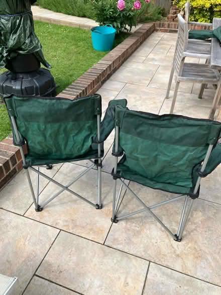 Photo of free Garden chairs x2 (East Hartburn TS18) #2