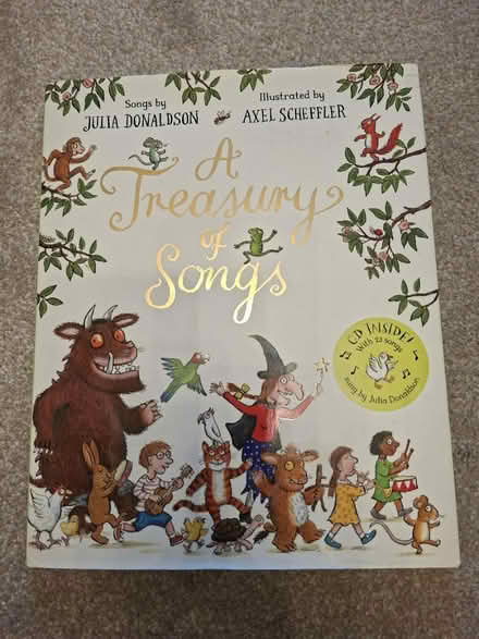 Photo of free A Treasury of Songs book and CD (East Acton W3) #1