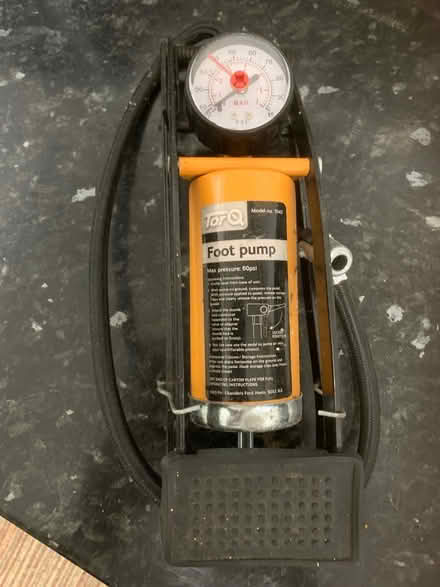 Photo of free Single barrel foot pump (Castle Bromwich B36) #1