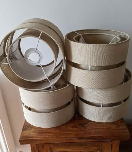 Photo of free 4 Lampshades (Rudgwick RH12) #1