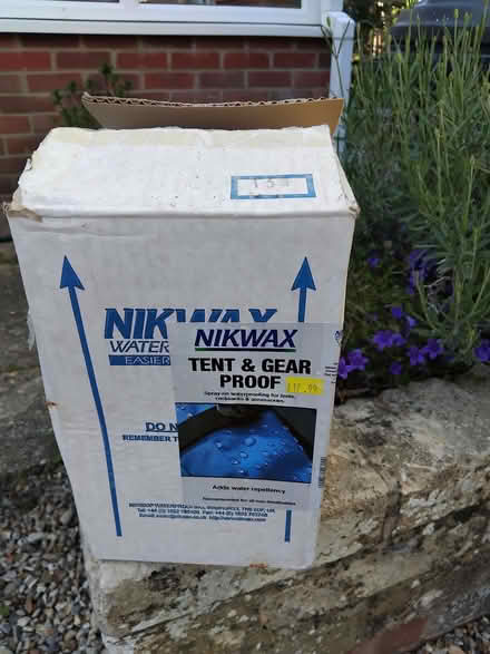 Photo of free NIK tent waterproofer (Ringwood BH24) #1