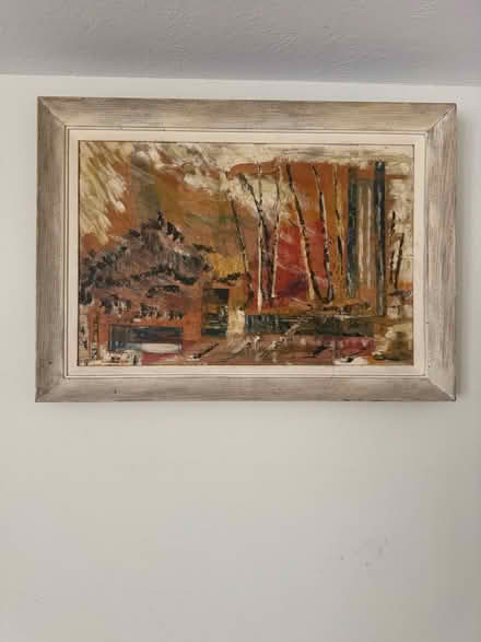 Photo of free 1960’s oil painting (San Jose California) #1