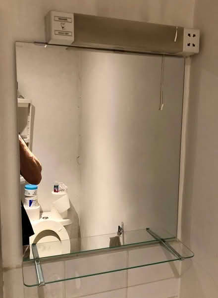 Photo of free Ikea Mirror with Shelf (SW4) #2