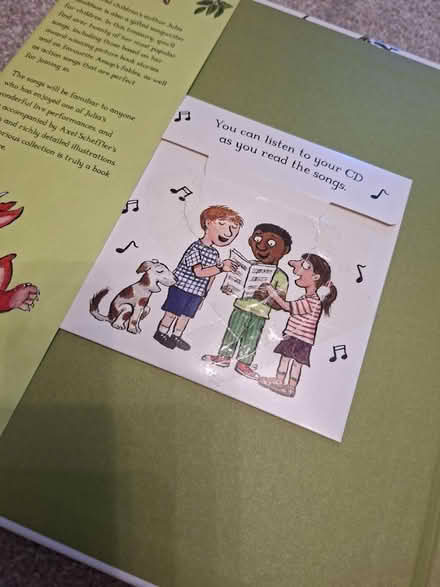 Photo of free A Treasury of Songs book and CD (East Acton W3) #2