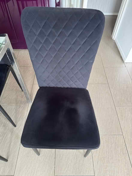 Photo of free Extending glass dining table and 6 chairs (Trub OL11) #3