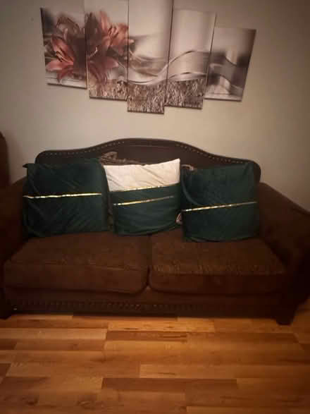 Photo of free sofa and loveseat (Stockbridge-138@155 Rockdale) #2
