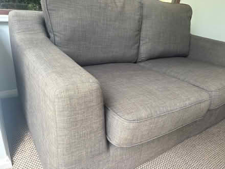 Photo of free Grey 2 seater sofa (Ashby de la Zouch LE65) #4