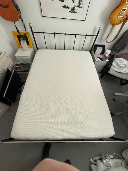 Photo of free Metal King Size Bed Frame (Earlswood, Redhill, RH1) #4