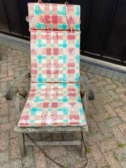 Photo of free Wooden garden chairs (Heald Green SK8 3) #4