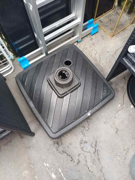 Photo of free Parasol and base (Wood Green N22) #1