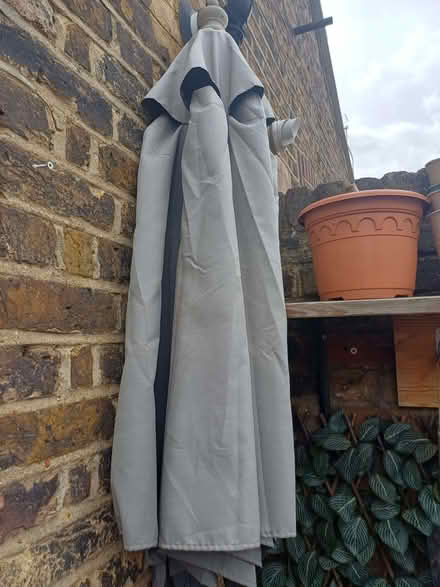 Photo of free Parasol and base (Wood Green N22) #4