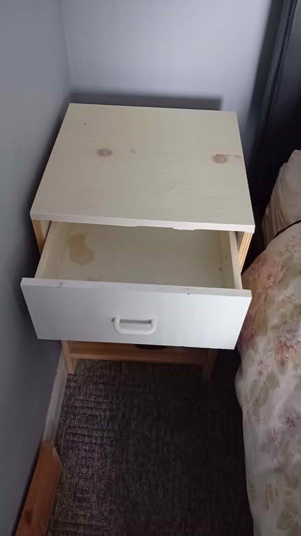 Photo of free Old bedside cabinet (Hilton IV2) #1