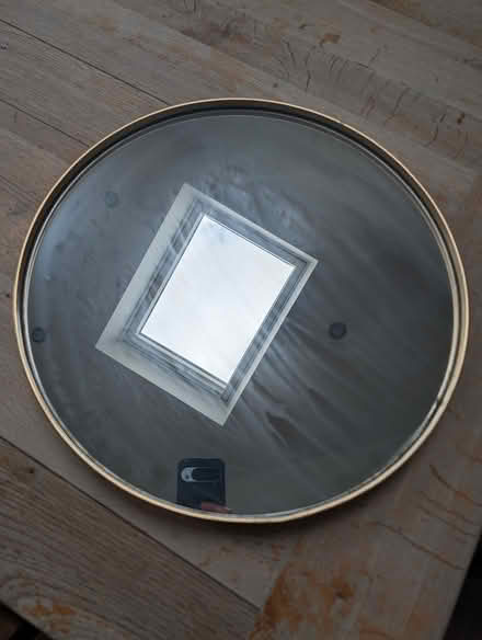Photo of free Round gold mirror (Royal Leamington Spa CV32) #1