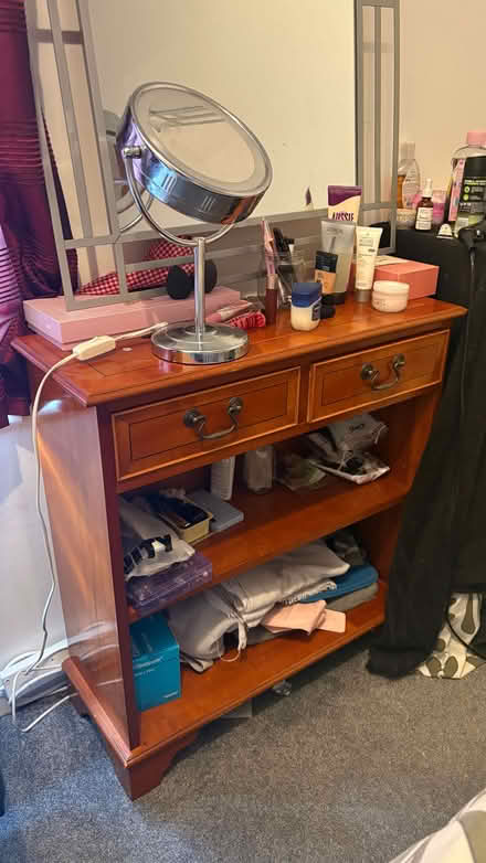 Photo of free Wooden Console Table / Dressing Table (North Walsham NR28) #1