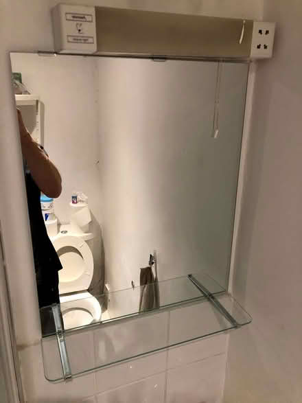 Photo of free Ikea Mirror with Shelf (SW4) #3