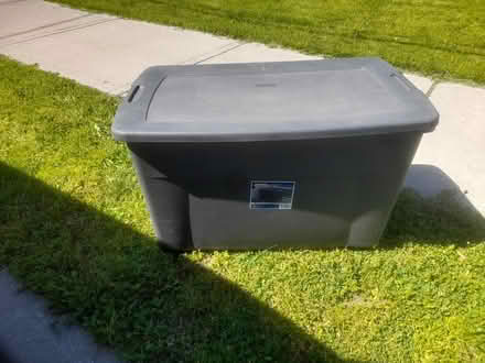 Photo of free Storage bins (Guelph Line and New Street) #1
