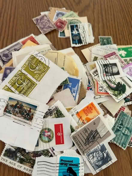 Photo of free Old postage stamps (Woodridge) #1