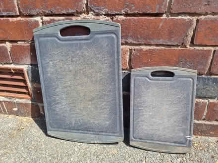 Photo of free 2 x old plastic chopping boards (Norton Lees S8) #1