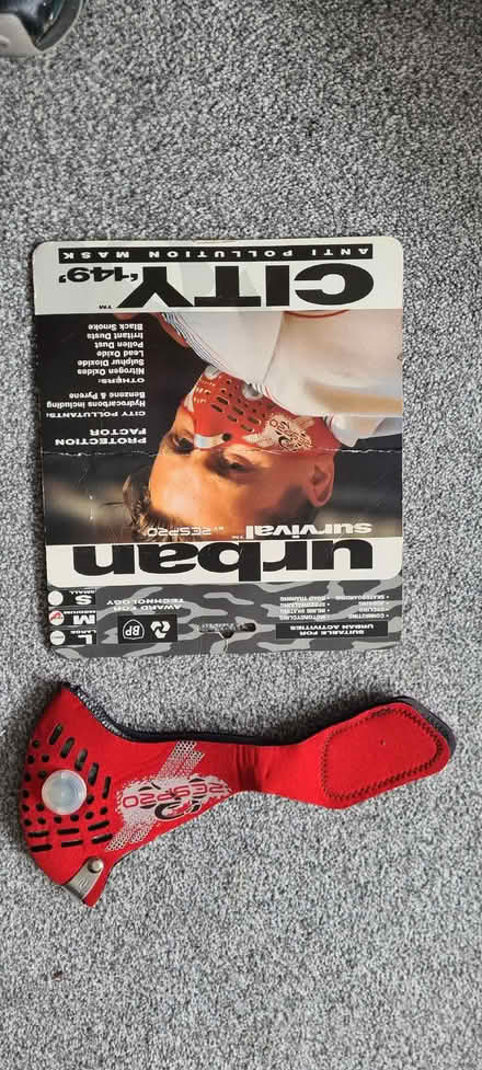 Photo of free Anti pollution mask for urban cycling (Beckenham BR3) #1