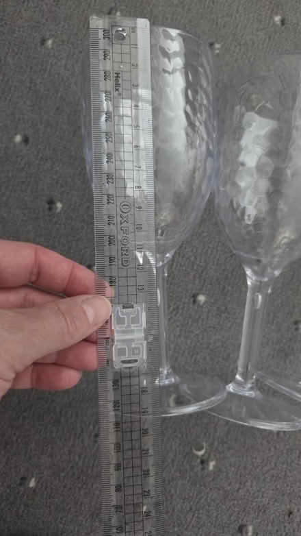 Photo of free Plastic wine glasses (Fareham PO15) #4