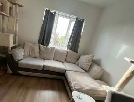 Photo of free L shaped sofa (Chessington Surrey KT9) #1