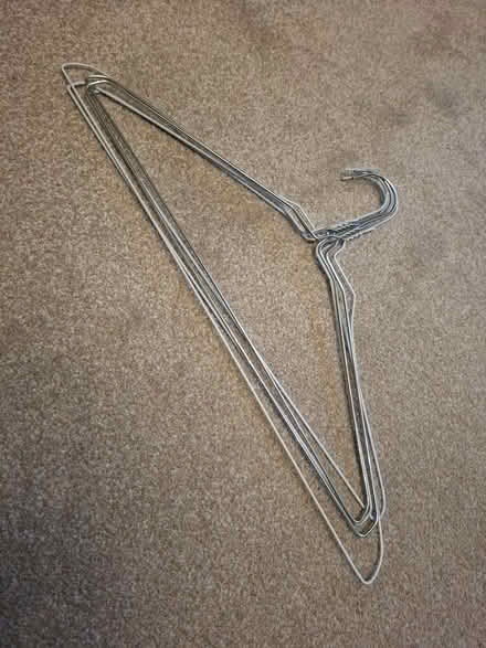 Photo of free Metal clothes hangers (East Acton W3) #1